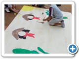 Pintura de painel fotográfico.