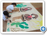 Pintura de painel fotográfico.