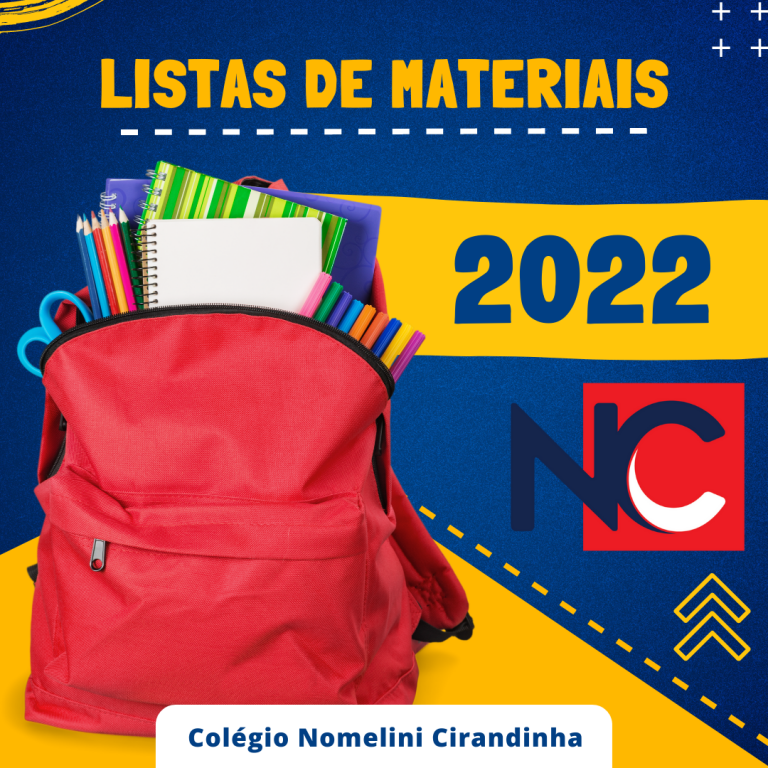 Read more about the article Listas de materiais – 2022